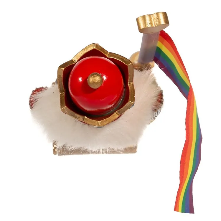 12" Wooden Gay Pride Nutcracker