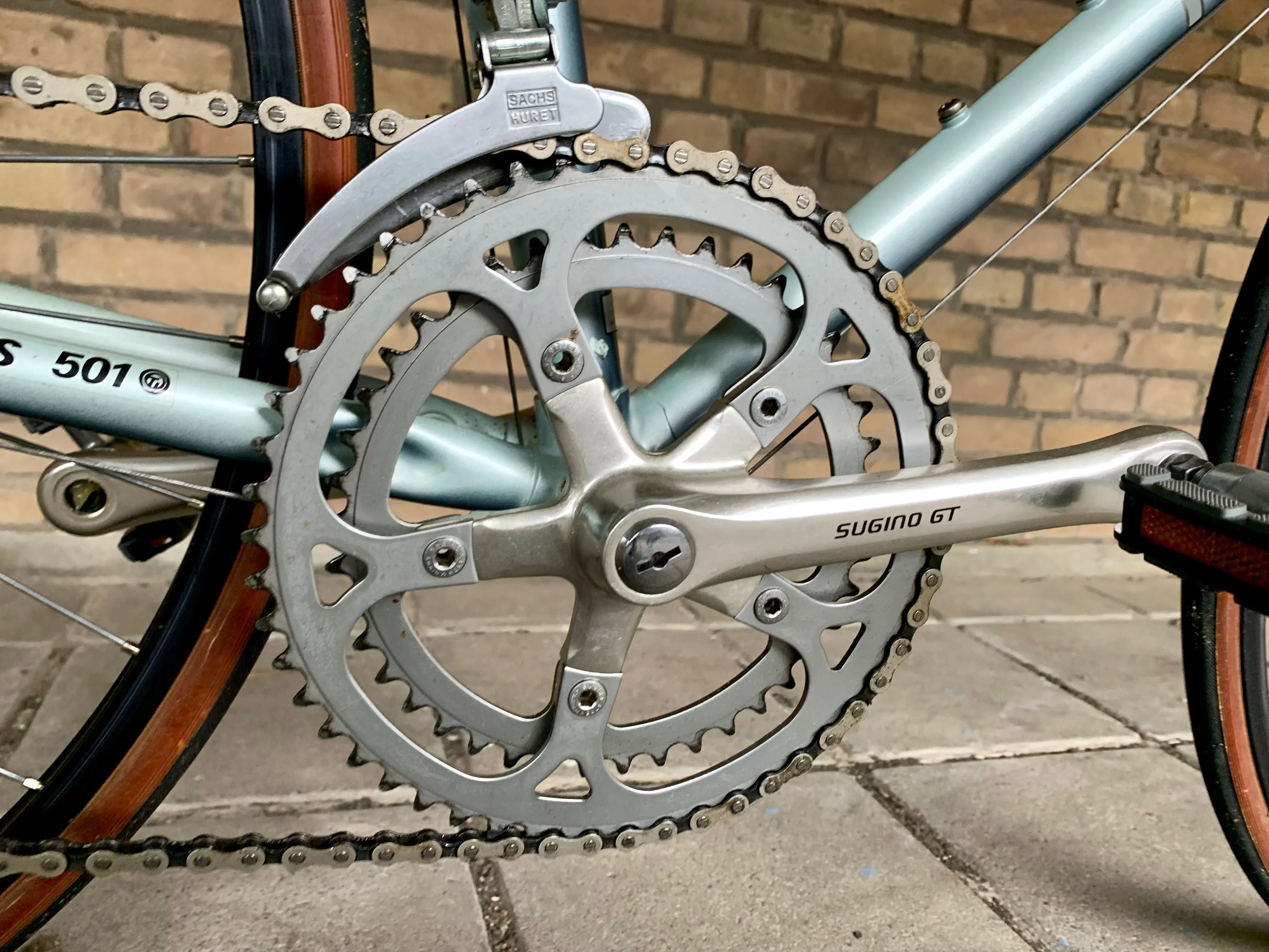 1984 Raleigh Quasar Reynolds 501 56cm