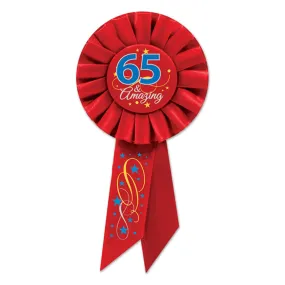 65 & Amazing Rosette