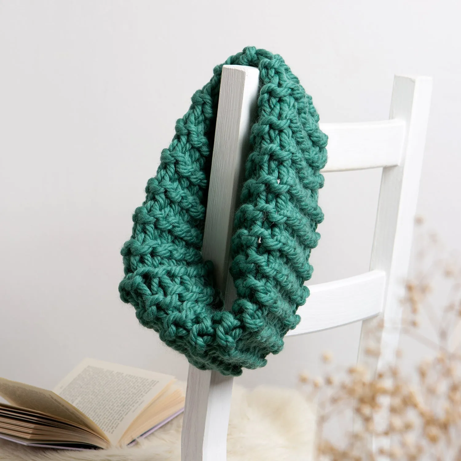 Absolute Beginners Cowl Knitting Kit