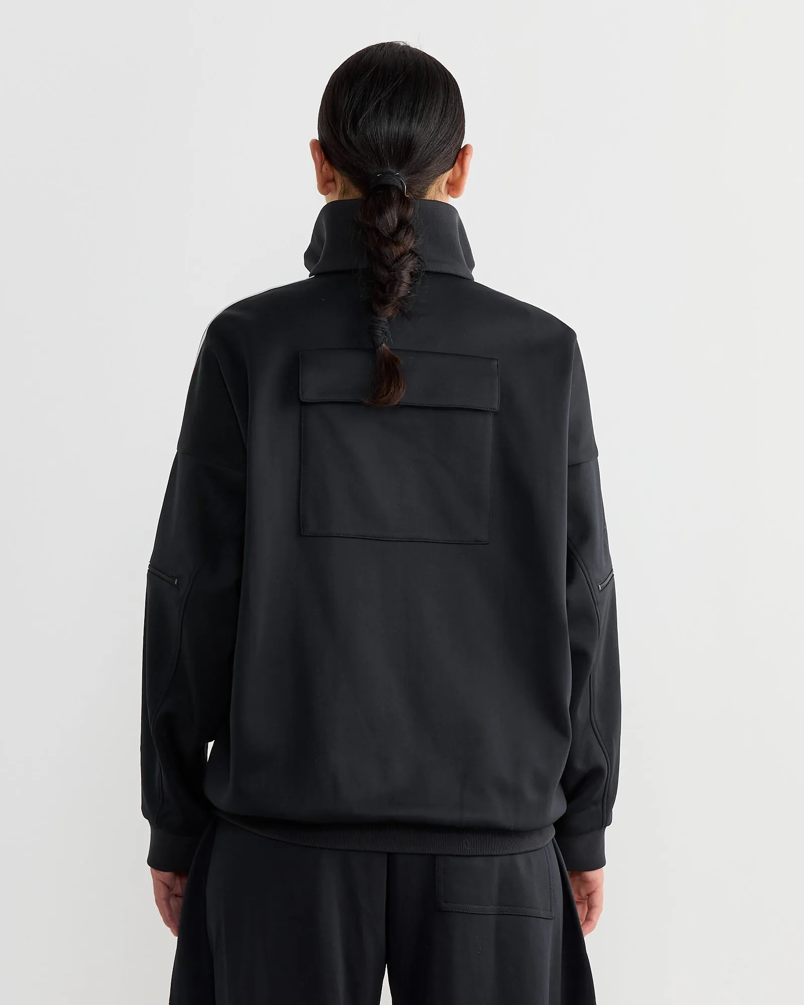 Active Knit Track Jacket in Navy