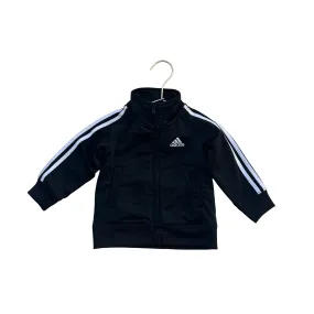 Adidas Black Track Jacket - Size 12 Mo