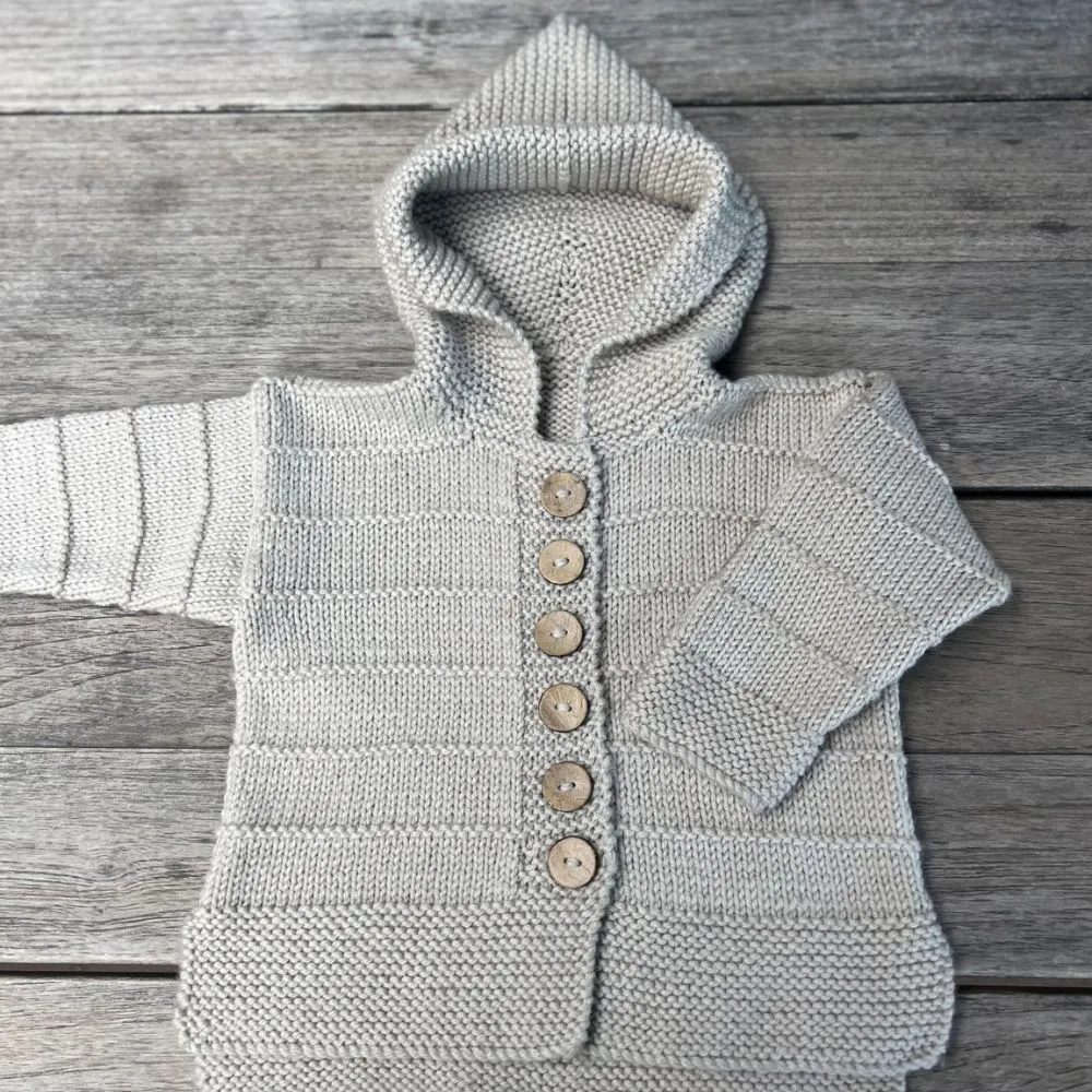 Ashley Cardi & Hoodie Knitting Pattern