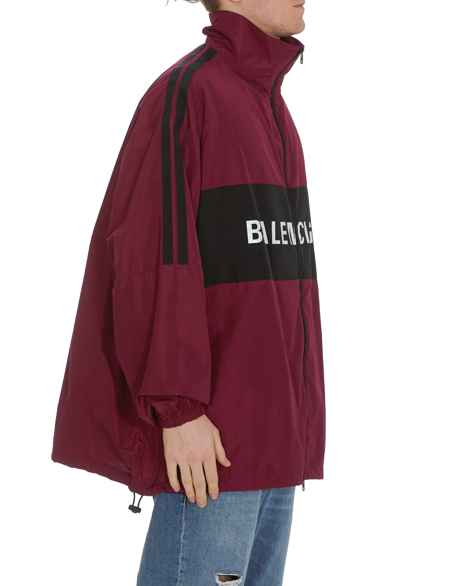 Balenciaga Oversized Logo Band Track Jacket