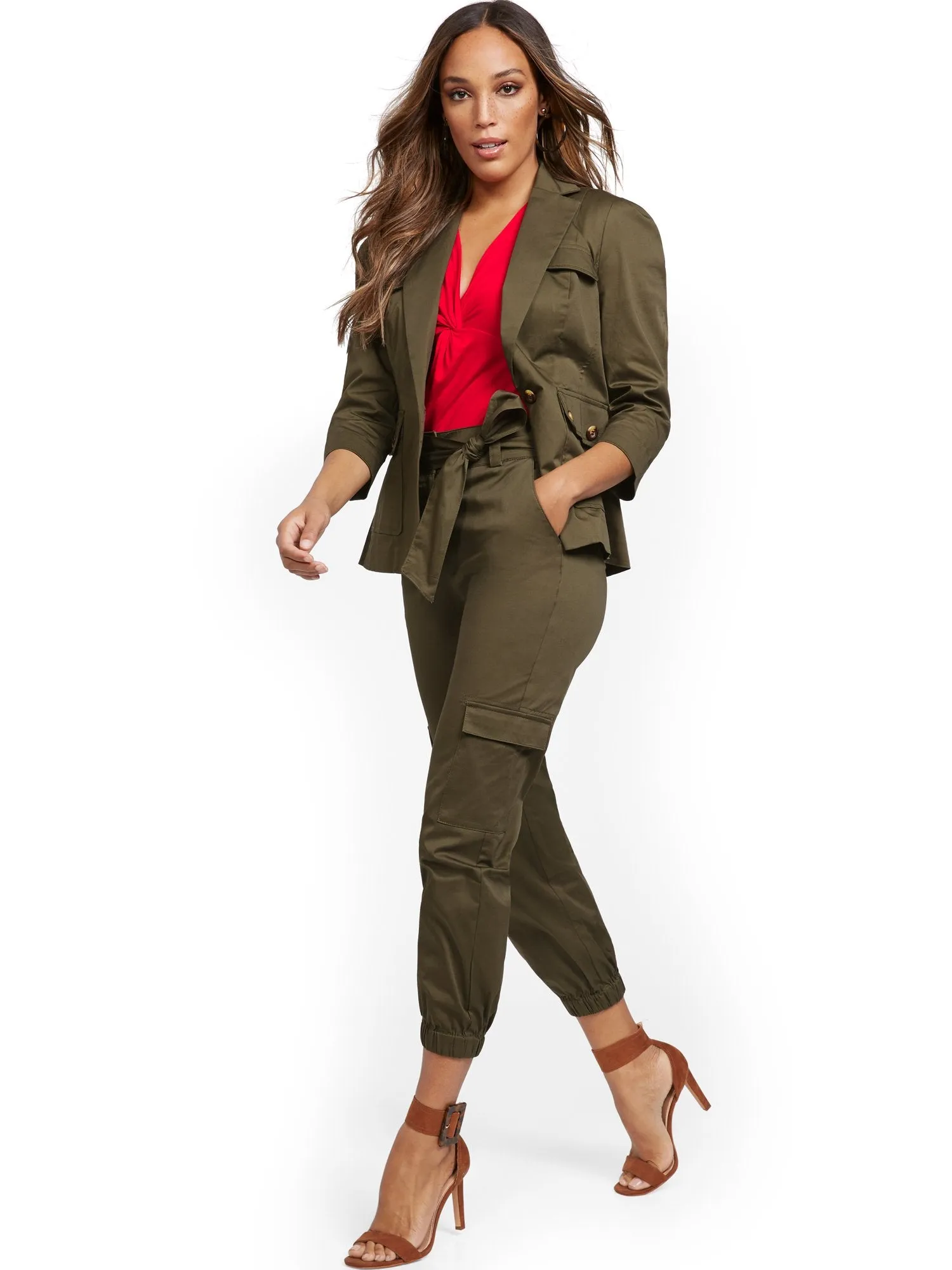 Belted Cargo Pant - 7th Avenue