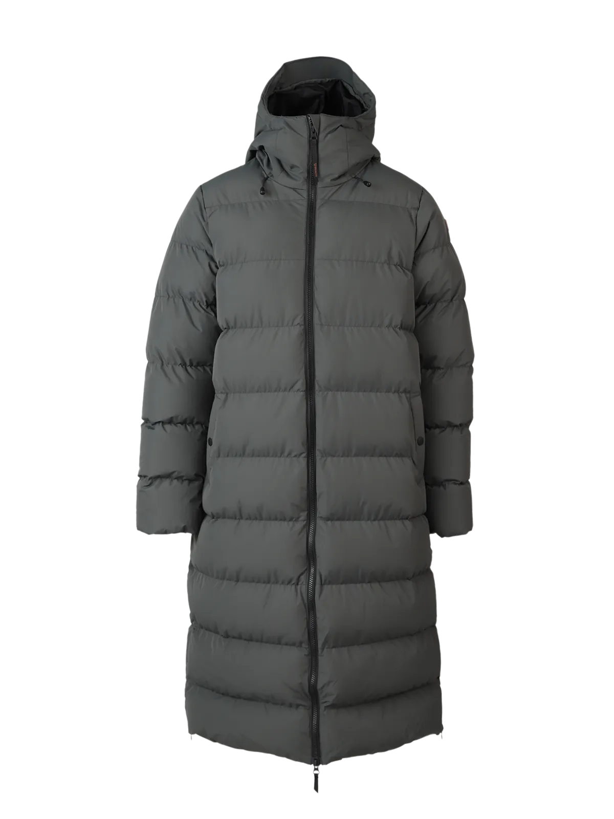Bigsur Women Long Puffer Coat | Mud Green