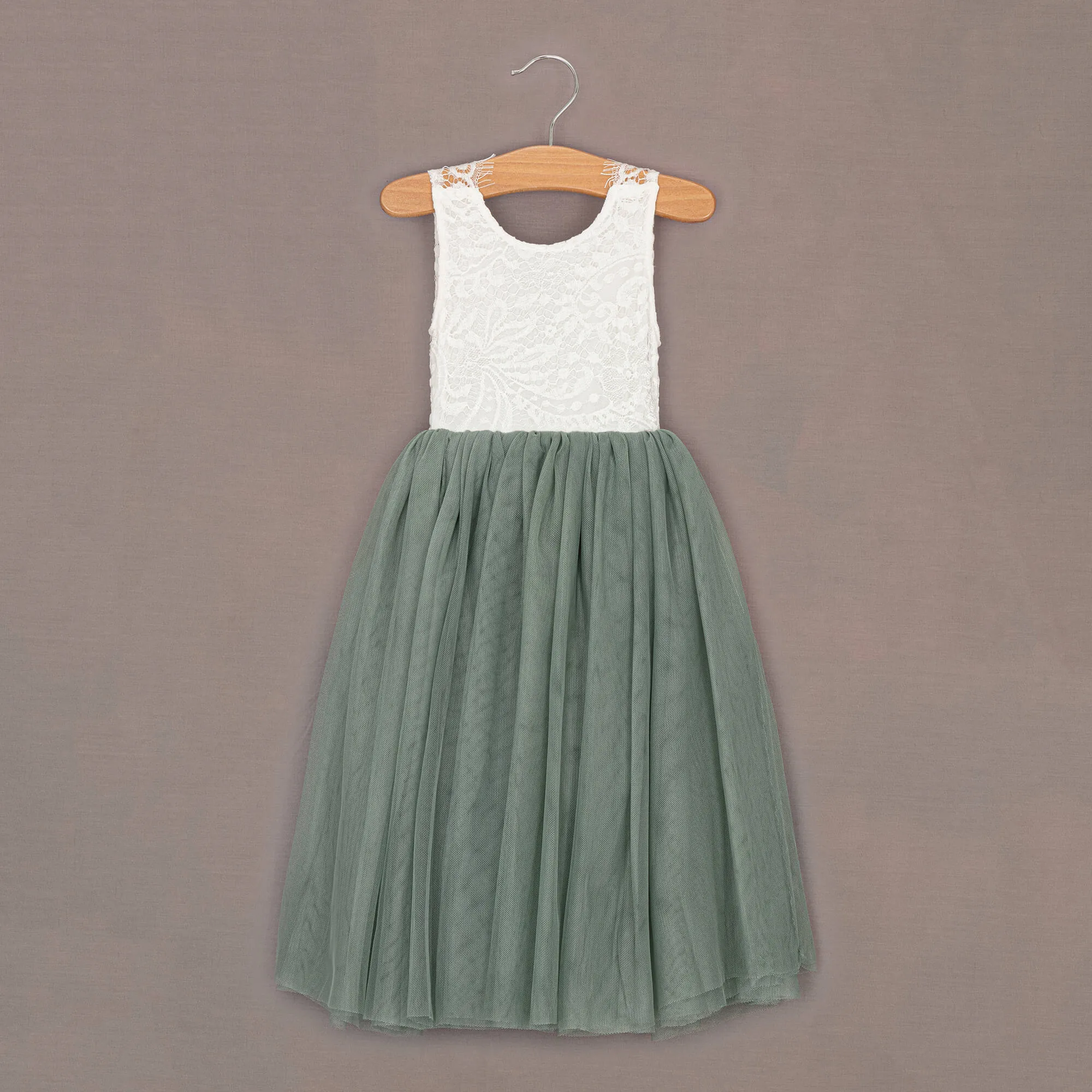 Bohemian Classic Dress - Sage Green
