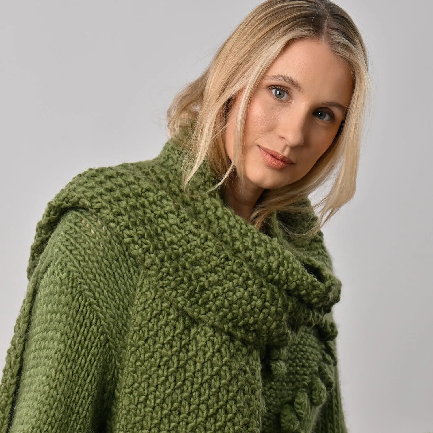 Boyfriend Scarf Knitting Kit