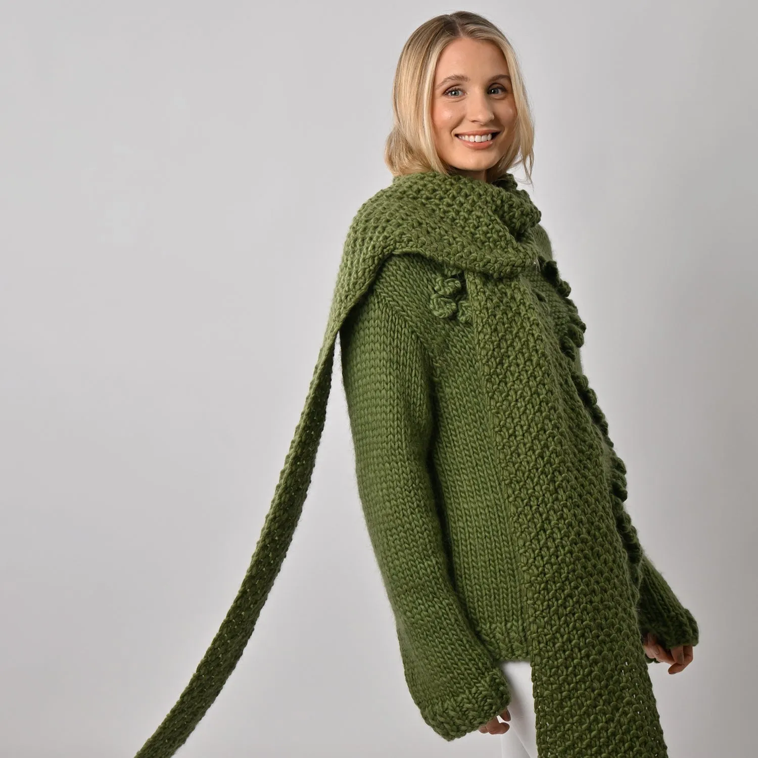 Boyfriend Scarf Knitting Kit