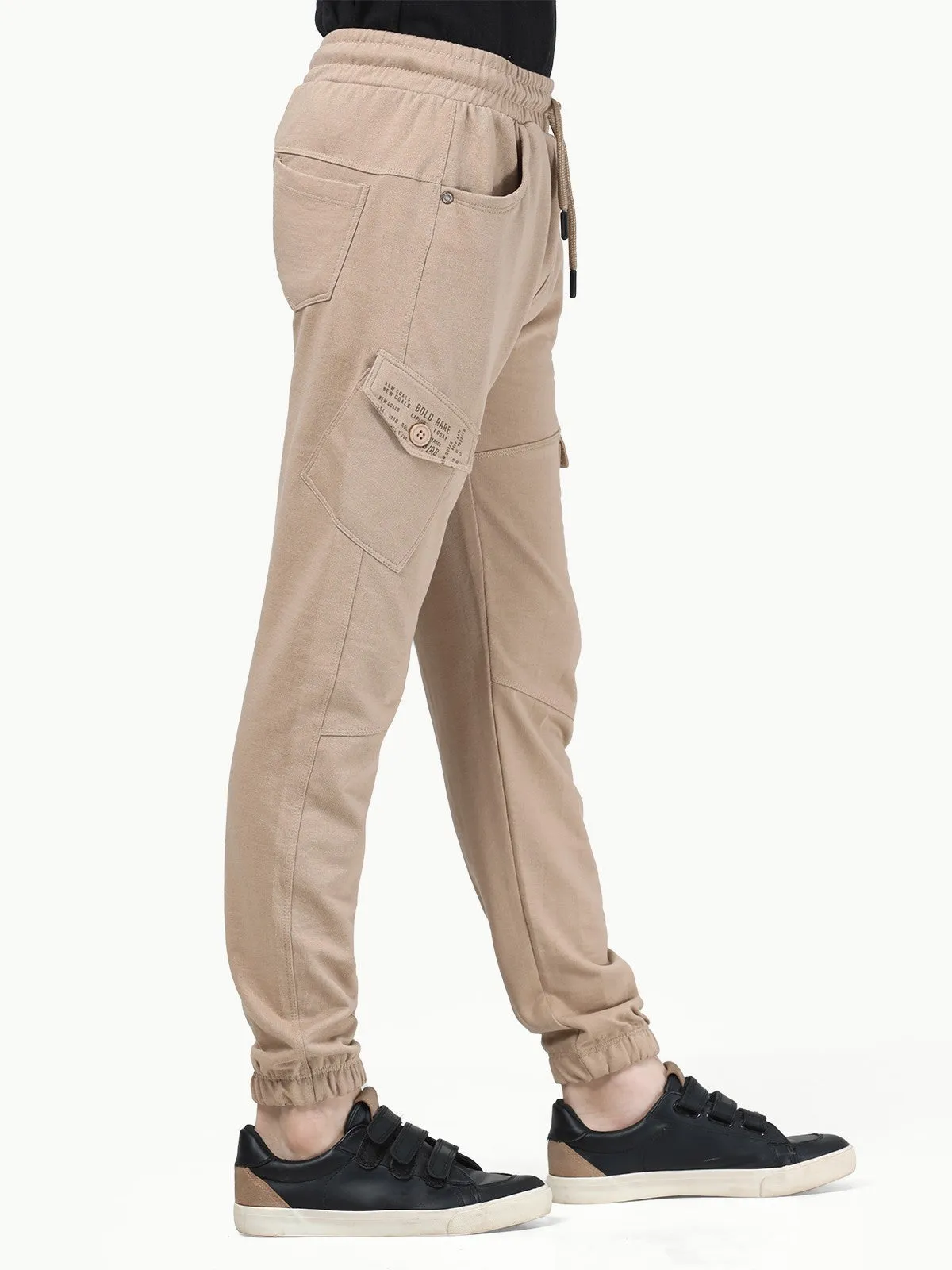 Boy's Khaki Trouser - EBBT23-017