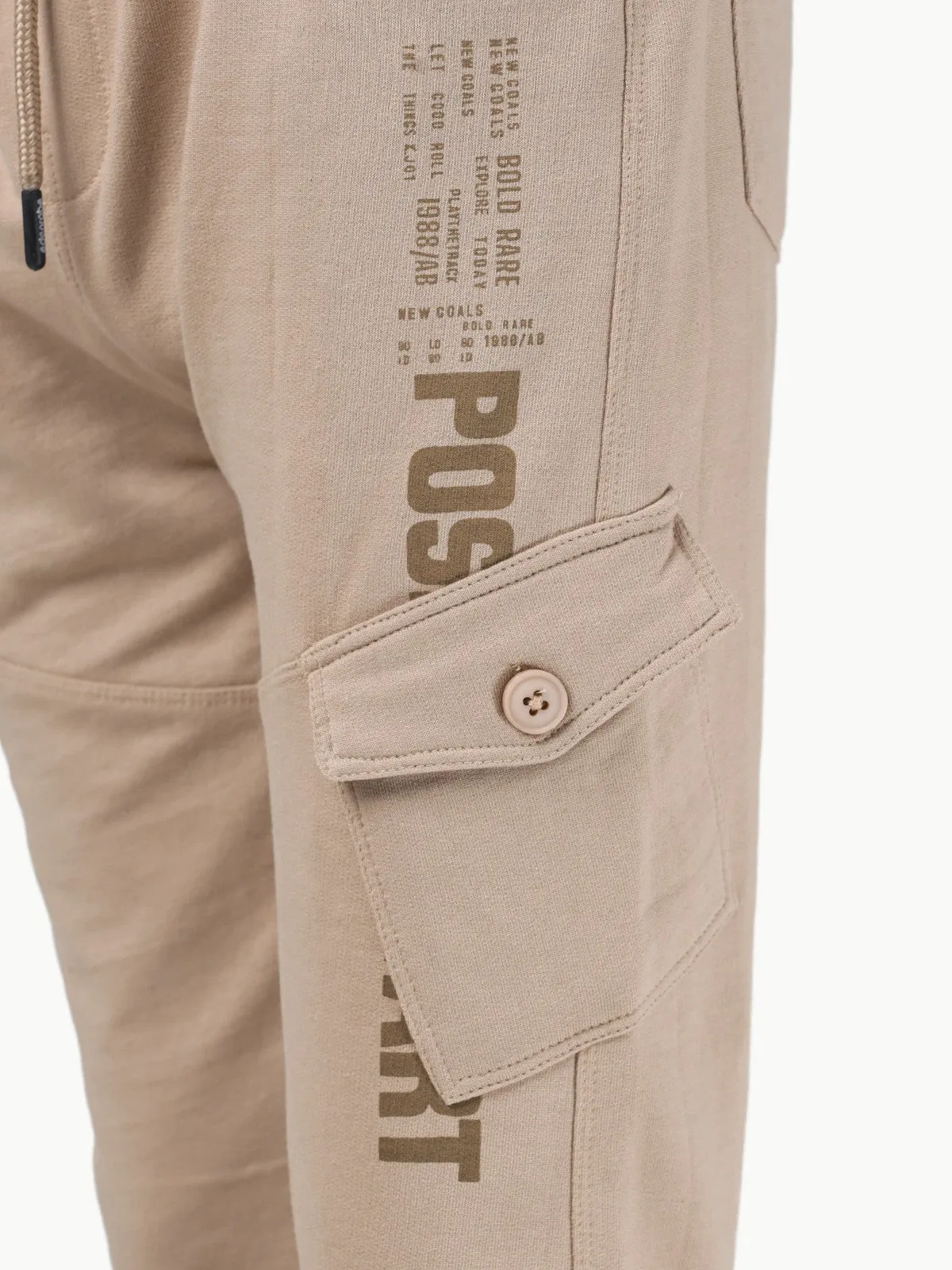Boy's Khaki Trouser - EBBT23-017