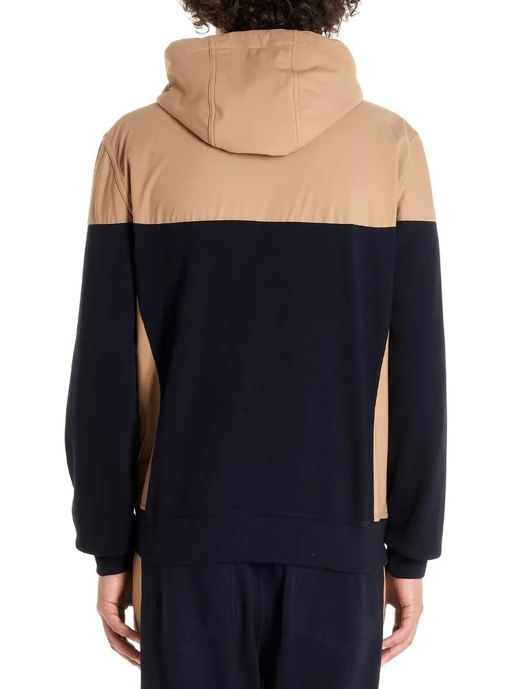 Brunello Cucinelli Contrasting Panelled Track Jacket