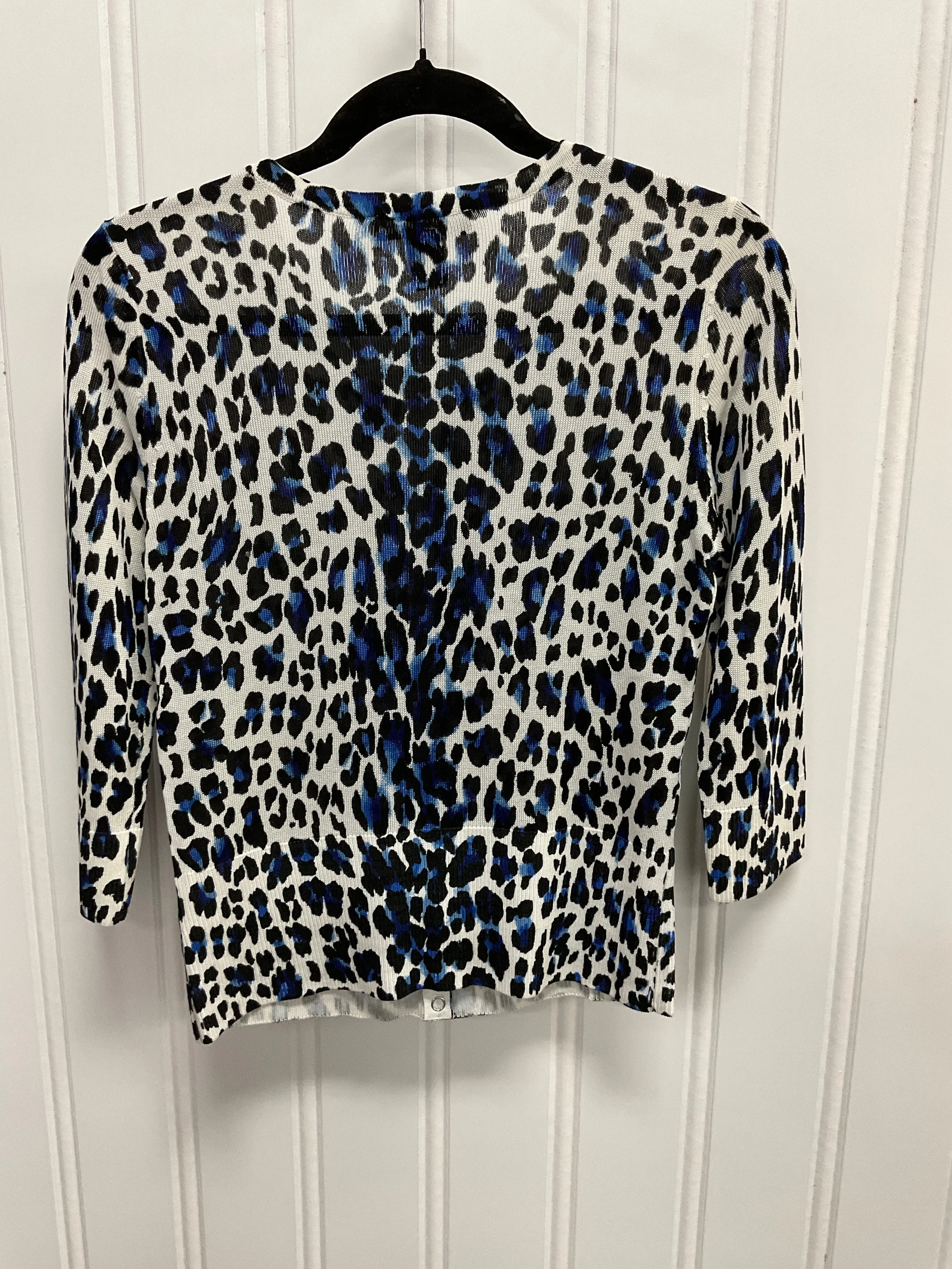 Cardigan By White House Black Market In Leopard Print, Size:S