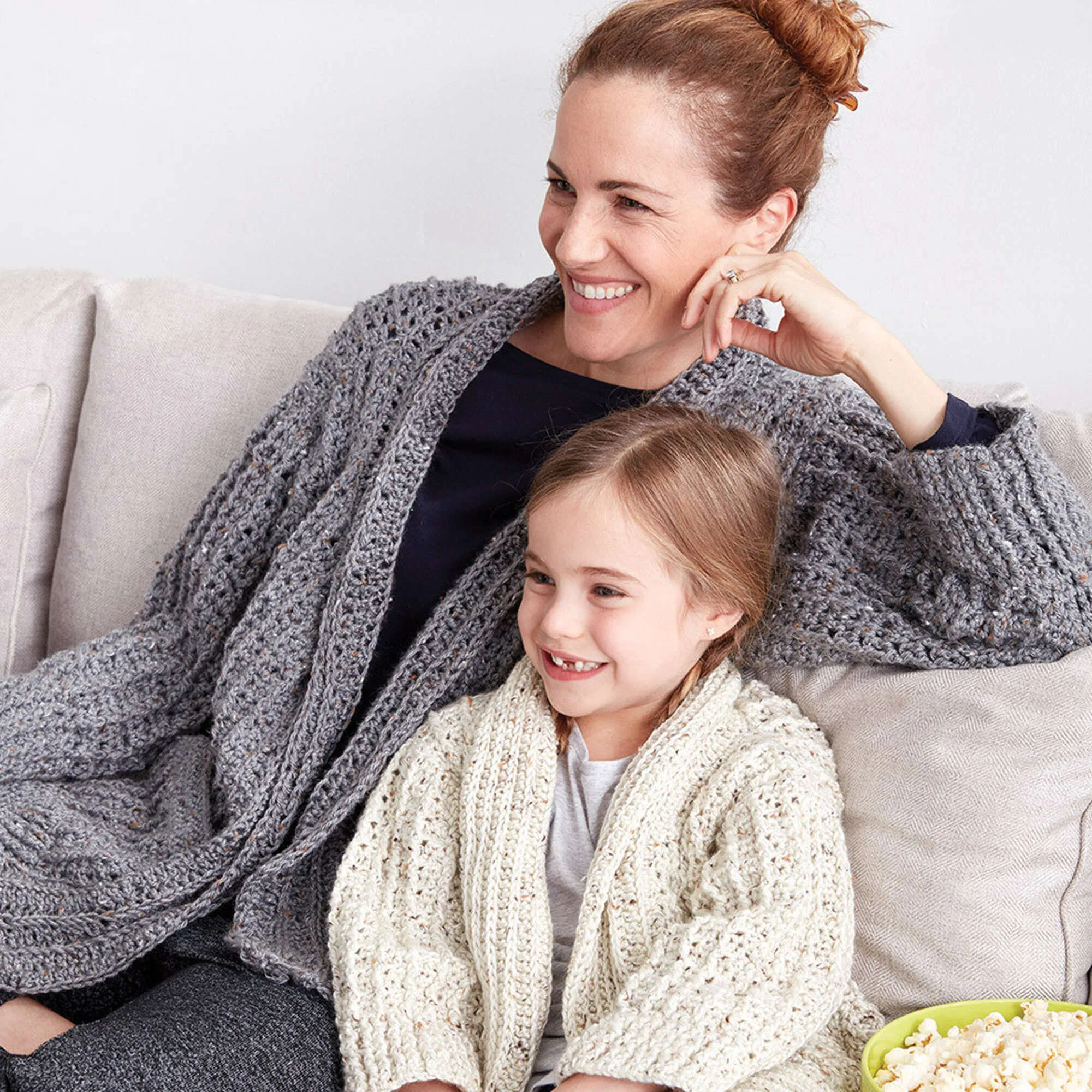 Caron Crochet Chill Time Adult's Cardigan