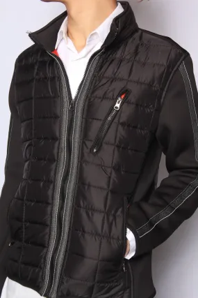 Chamonix Noir Blazer Quilted Jacket