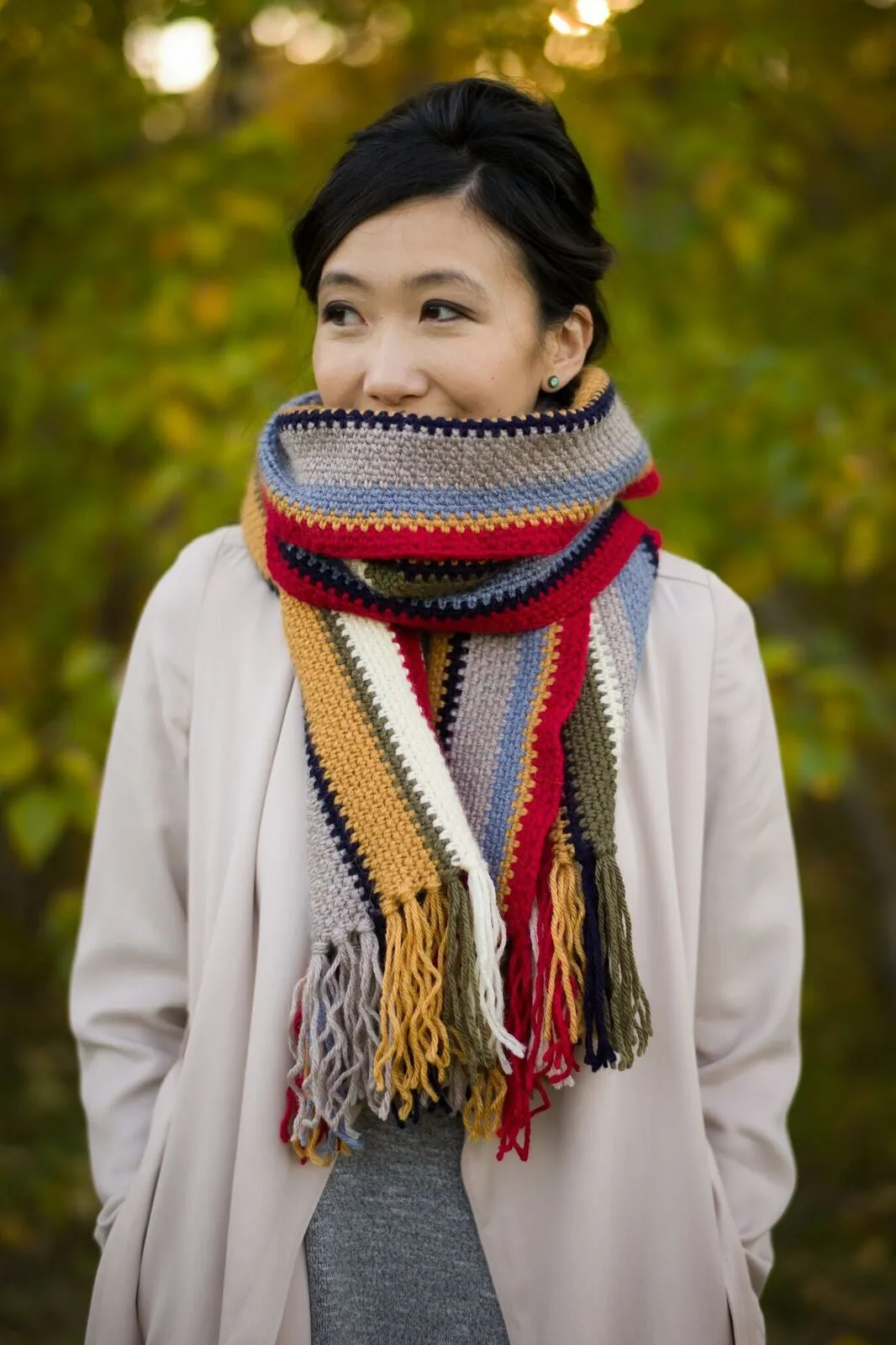 Crochet Kit - Rustic Canyon Scarf