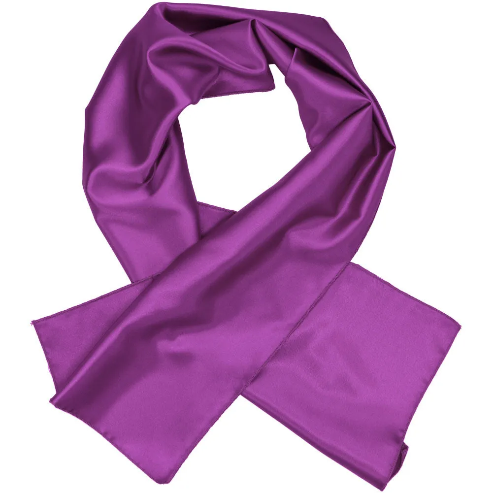 Dark Orchid Solid Color Scarf