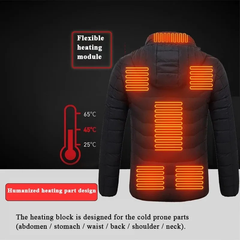 Flexible Thermal Hooded Jackets