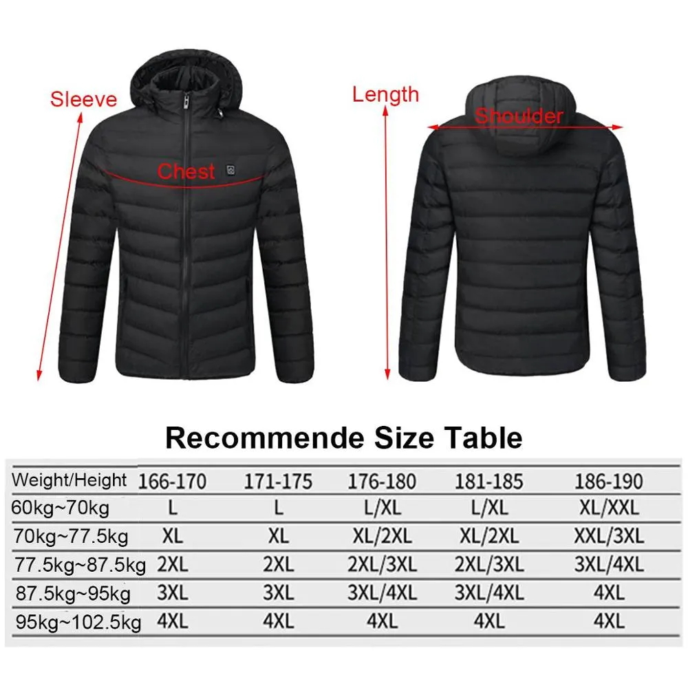 Flexible Thermal Hooded Jackets