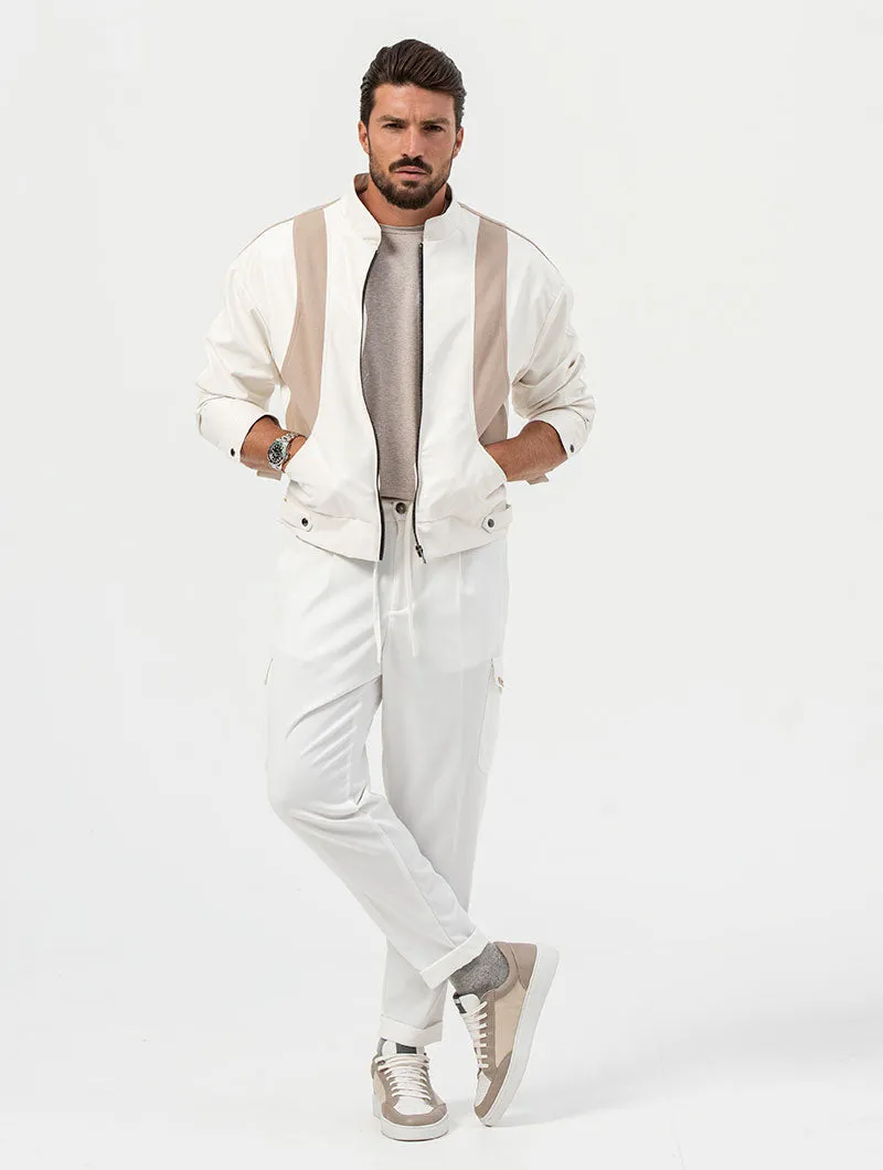 GARY GOLF CARGO PANTS IN WHITE