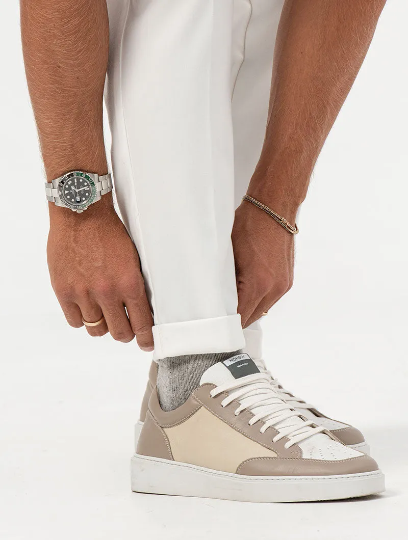 GARY GOLF CARGO PANTS IN WHITE
