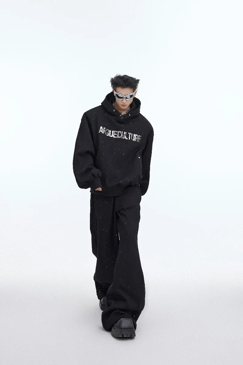 Glittery Track Hoodie