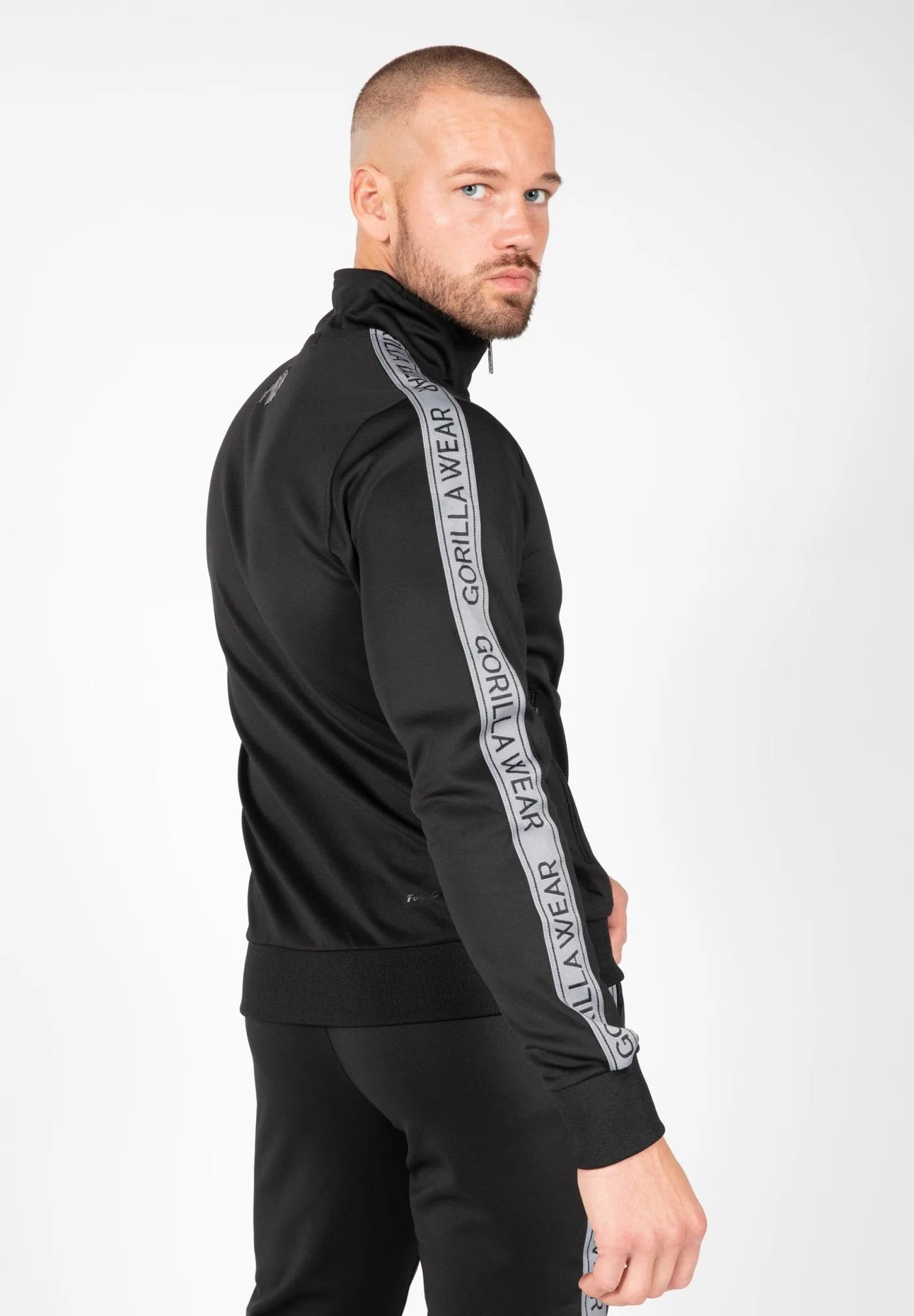 Gorilla Wear Wellington Track Jacket - Black