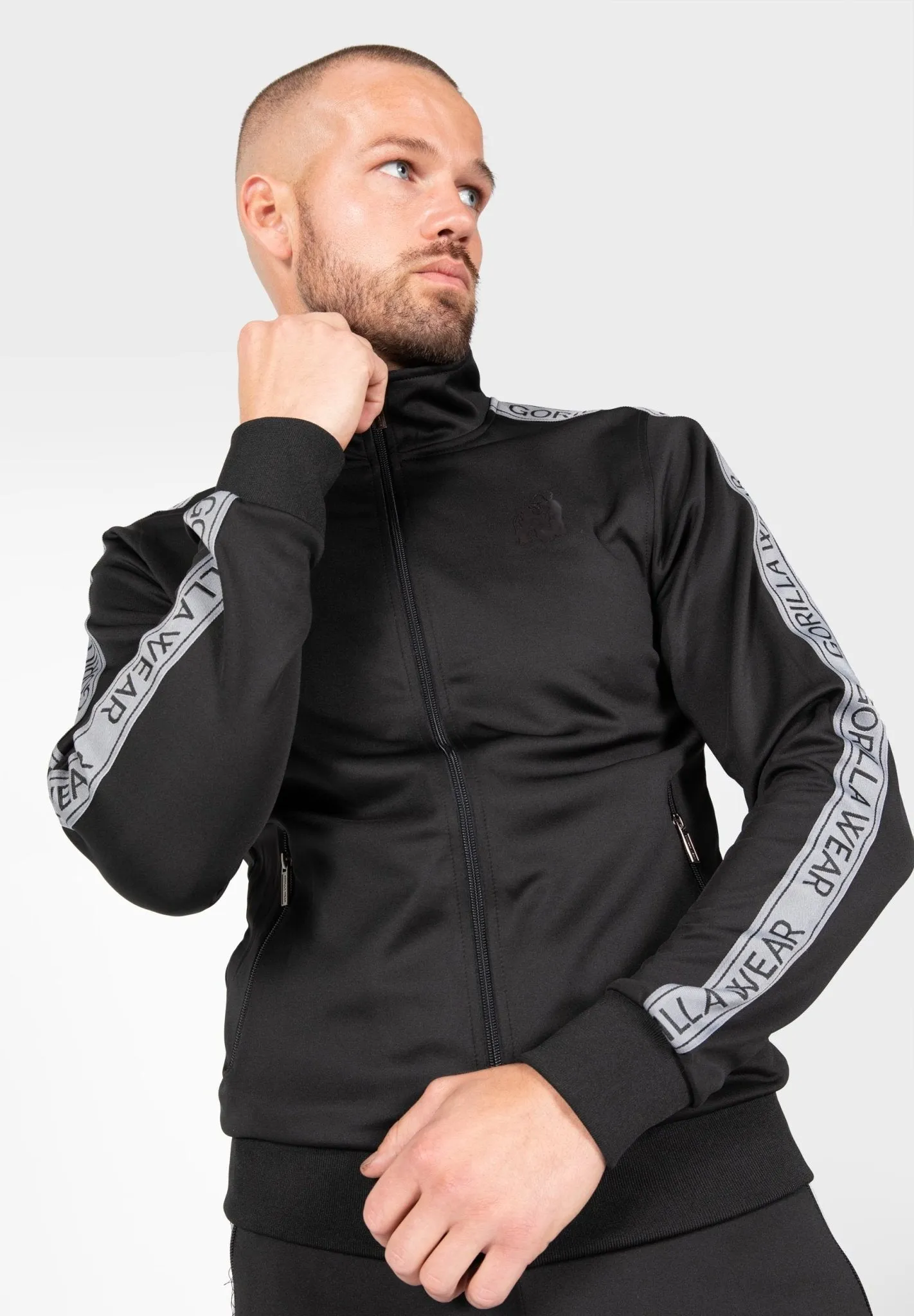 Gorilla Wear Wellington Track Jacket - Black