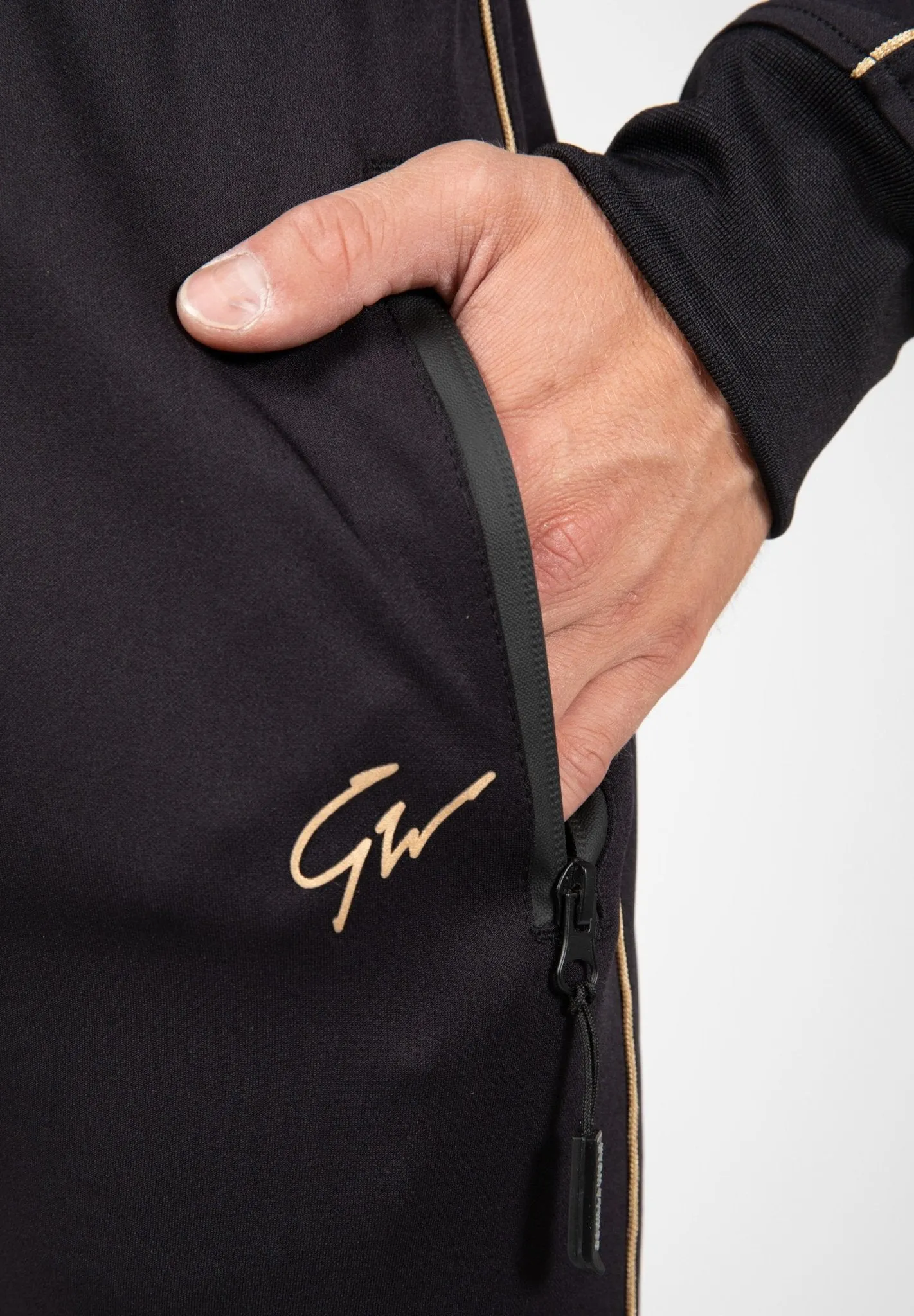 Gorilla Wear Wenden Track Pants - Black/Gold