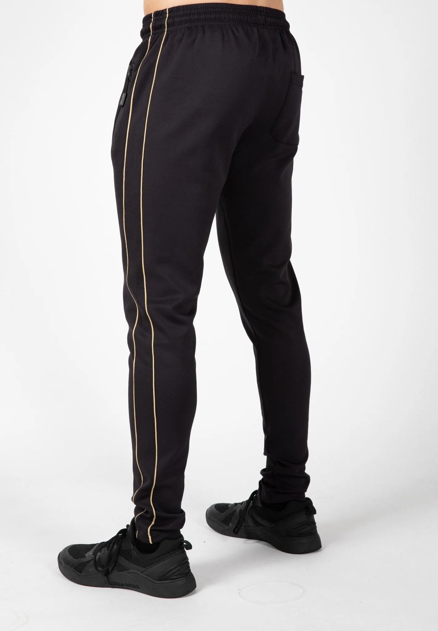 Gorilla Wear Wenden Track Pants - Black/Gold