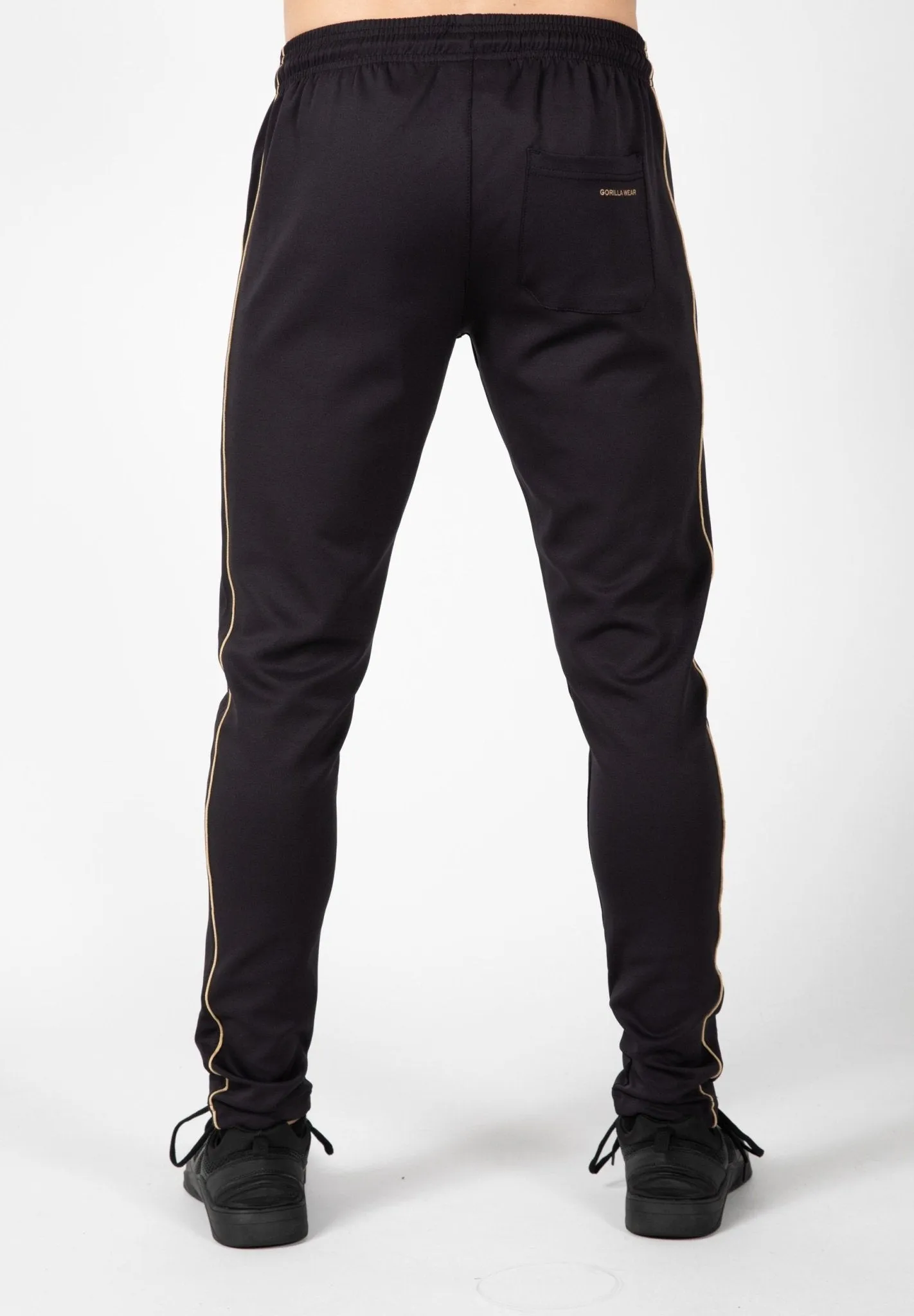 Gorilla Wear Wenden Track Pants - Black/Gold