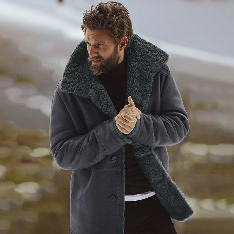 Hanrae Coat Winter Warm Wool Jacket