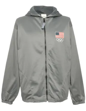 Hooded Track Top - L