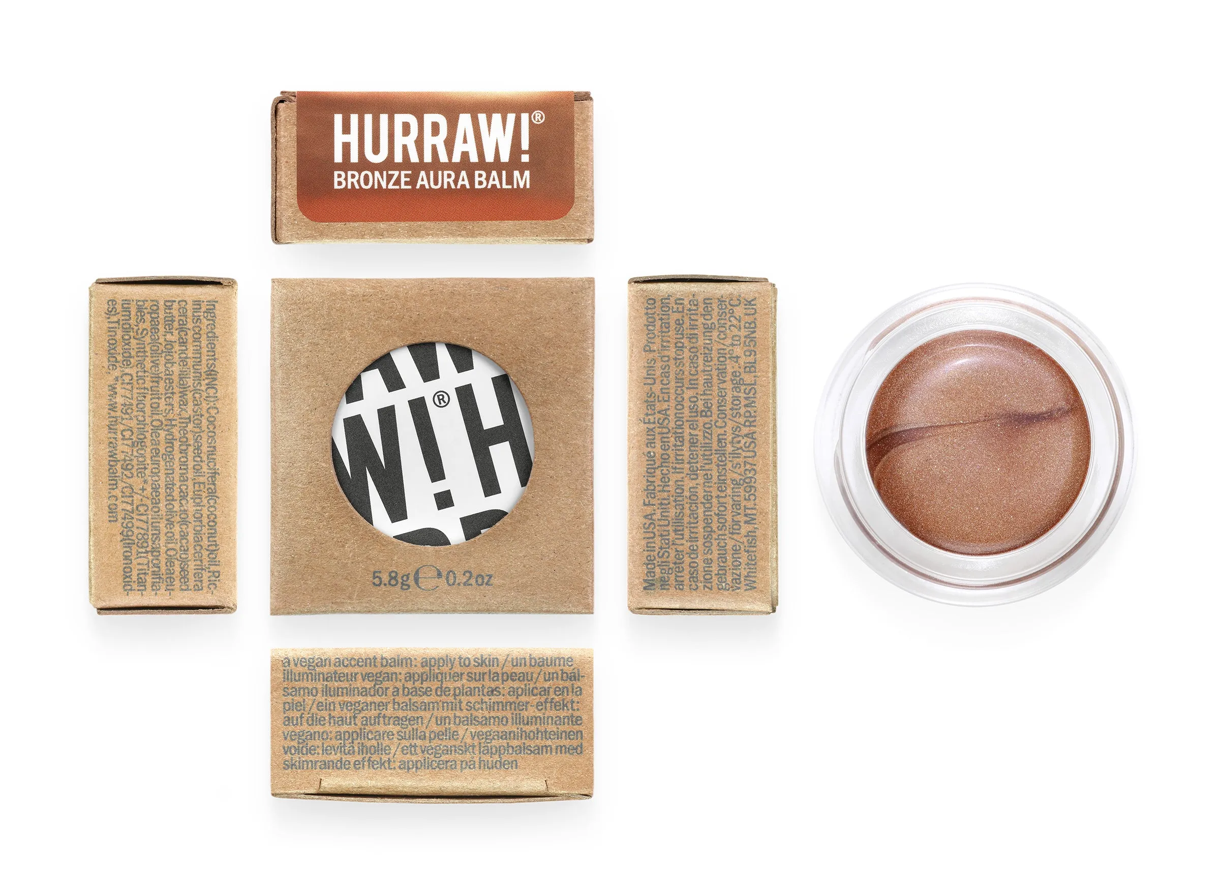 Hurraw Bronze Aura Balm