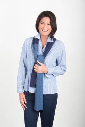Kevin Basket Weave Scarf Kit