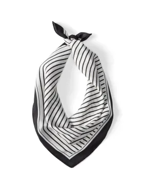 Lined Square Scarf