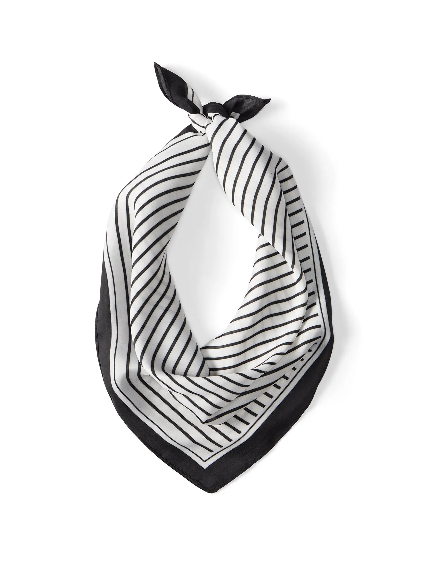 Lined Square Scarf