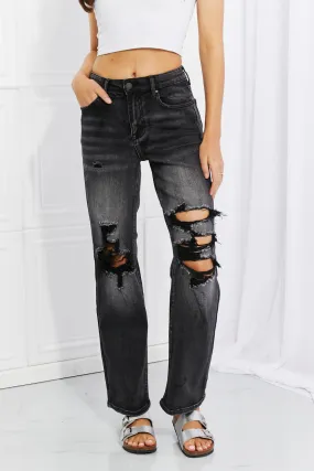 Lois Distressed Loose Fit Jeans