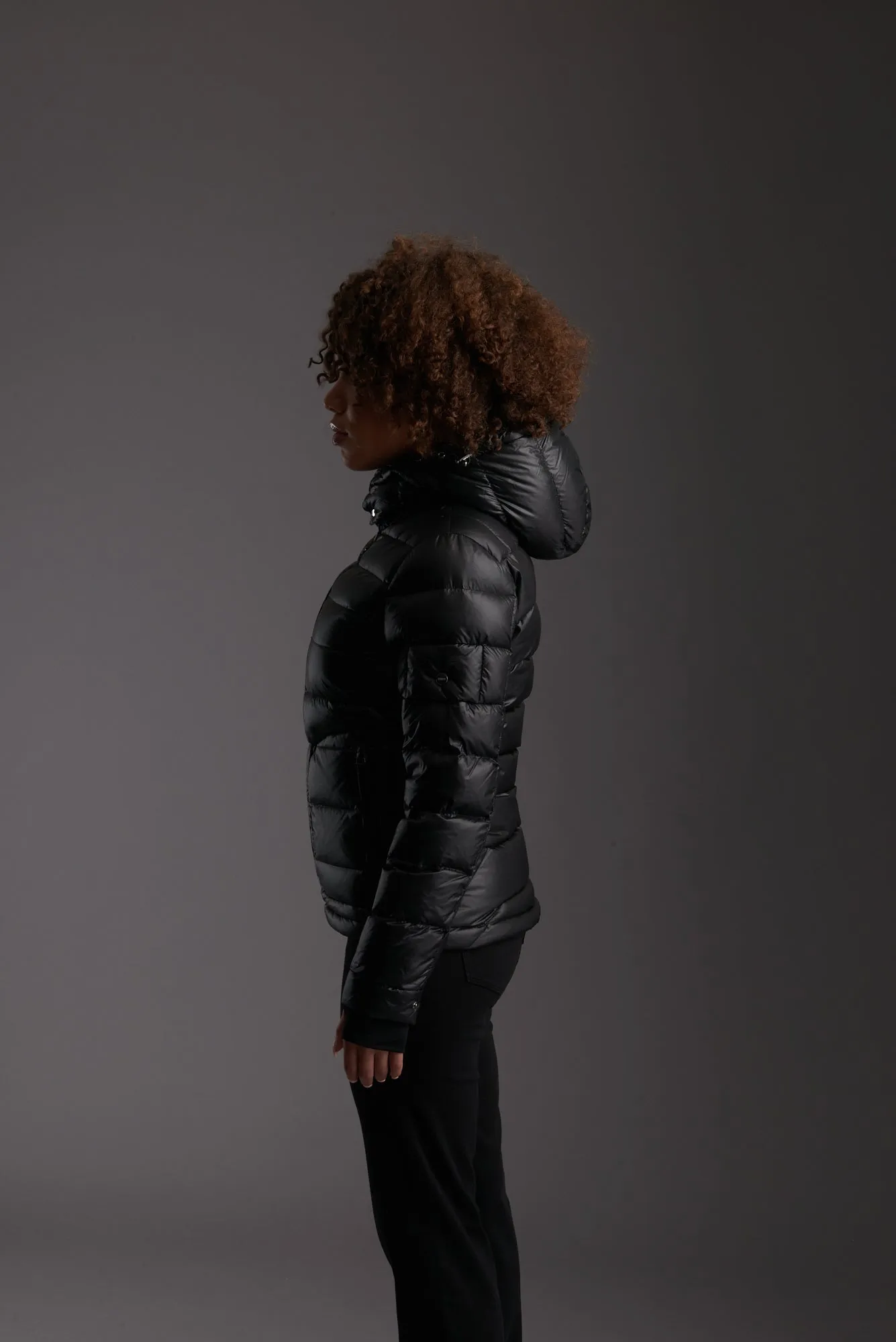 London Lightweight Down Carbon Black