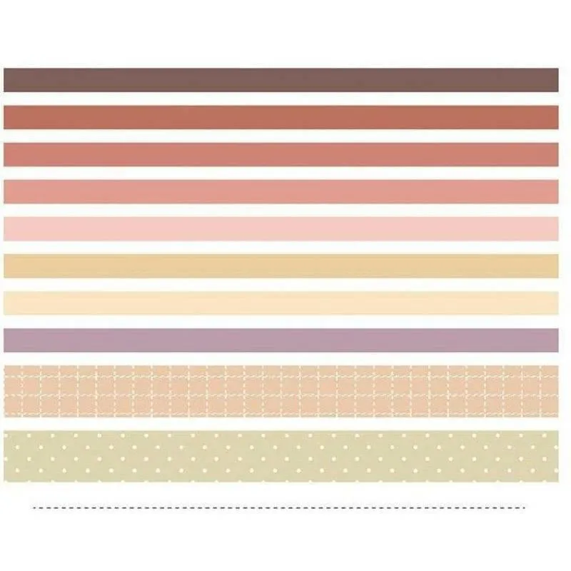Monochrome Washi Tape Set
