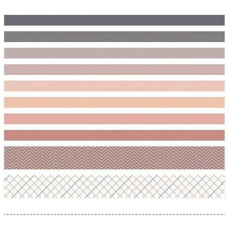 Monochrome Washi Tape Set