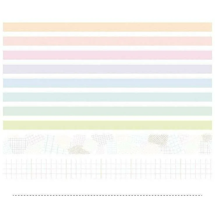 Monochrome Washi Tape Set