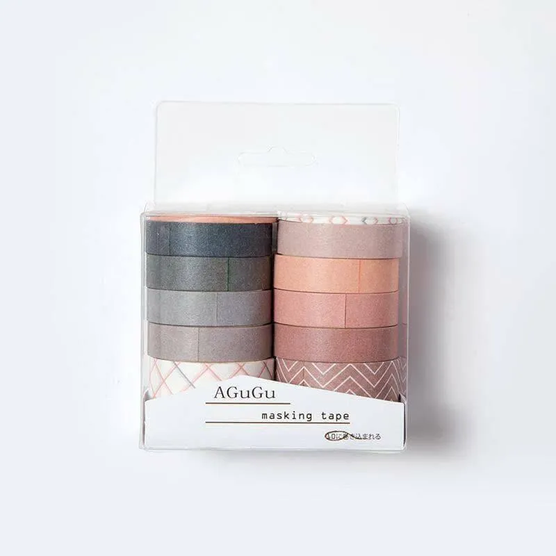 Monochrome Washi Tape Set