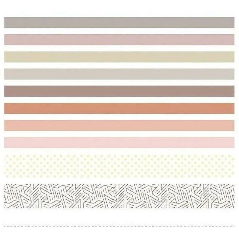 Monochrome Washi Tape Set