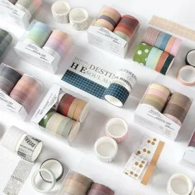 Monochrome Washi Tape Set