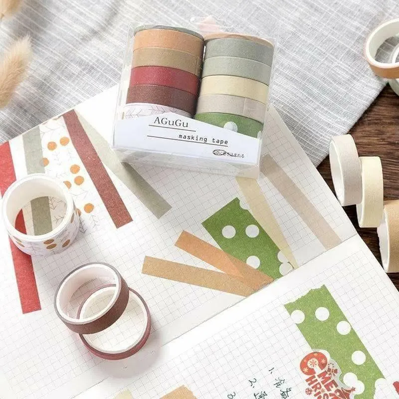 Monochrome Washi Tape Set