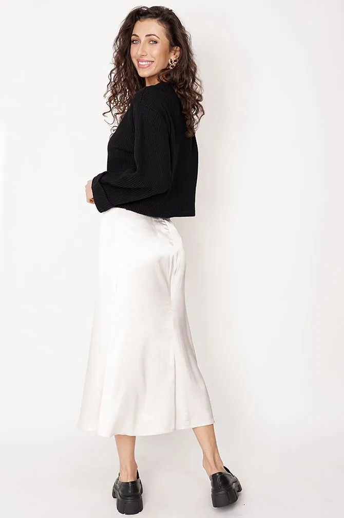 Nancy Cotton Cardigan Black