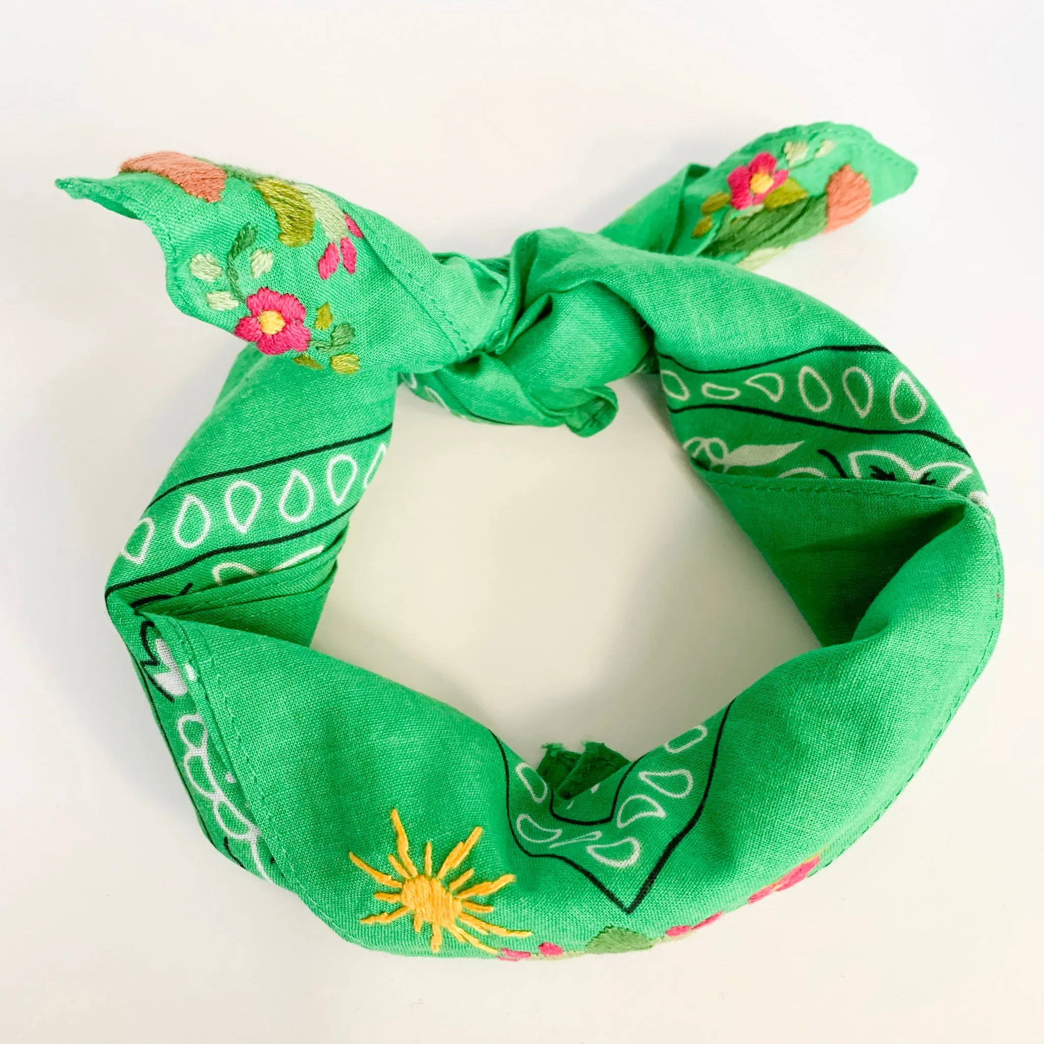 Neck scarf with Cactus (Assorted Colors)