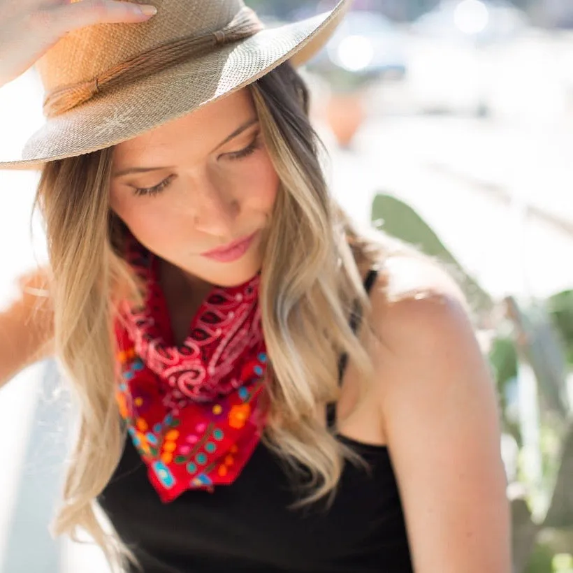 Neck scarf with Cactus (Assorted Colors)