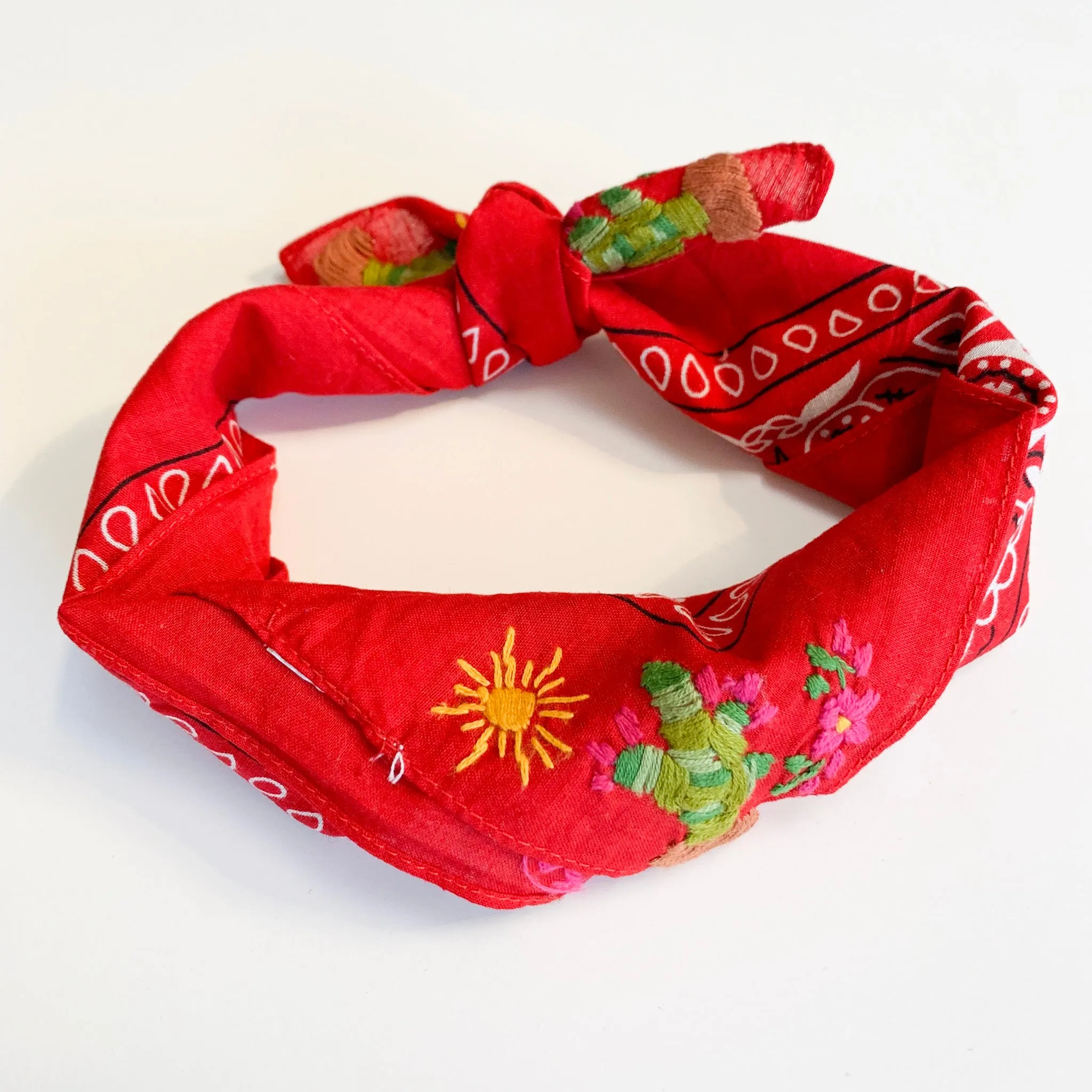 Neck scarf with Cactus (Assorted Colors)